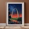 Gateway Arch National Park Poster, Travel Art, Office Poster, Home Decor | S7 product 4